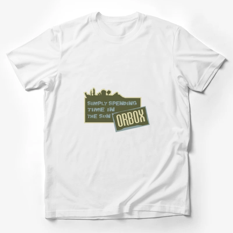 Jardin ensoleillé Orbox Homme T-Shirt
