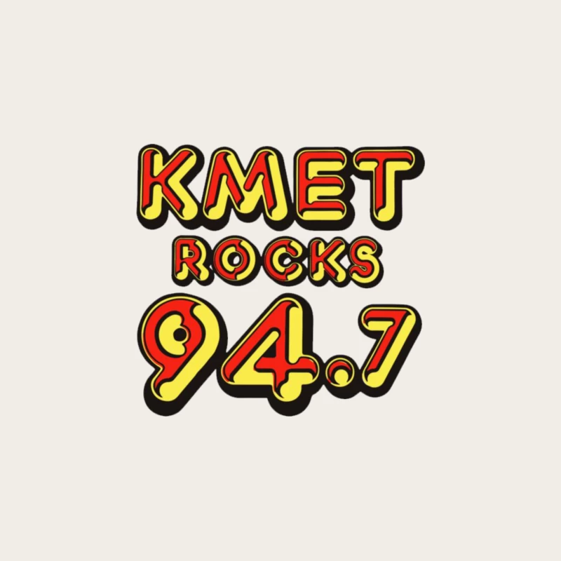 KMET 94.7 Retro Radio Bucket Hat
