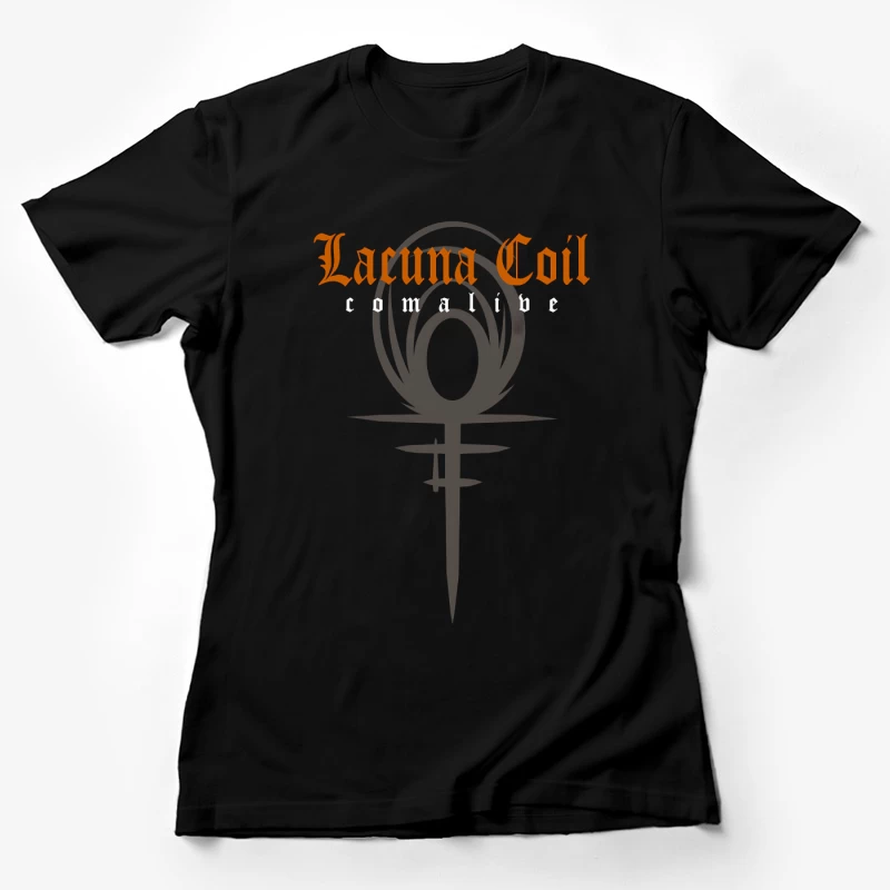 Lacuna Coil Comalive Female T-Shirt