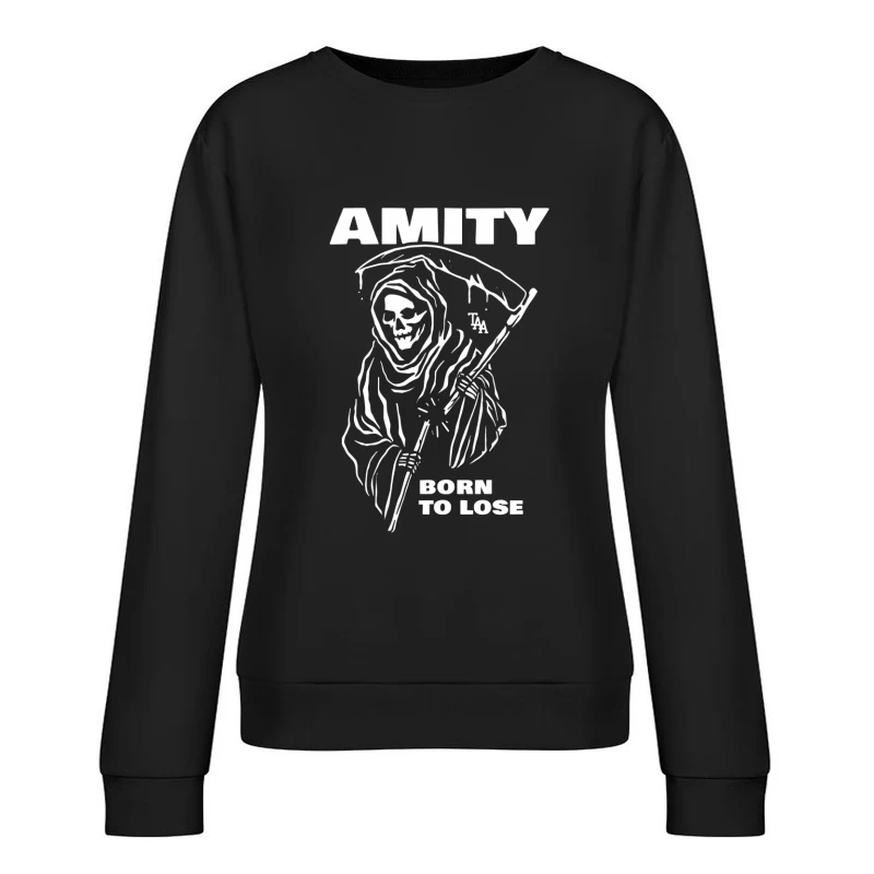 The Amity Affliction Born to Lose Female Pullover Sweatshirt