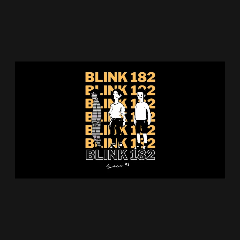 Punk Rock 182 Desk Mat