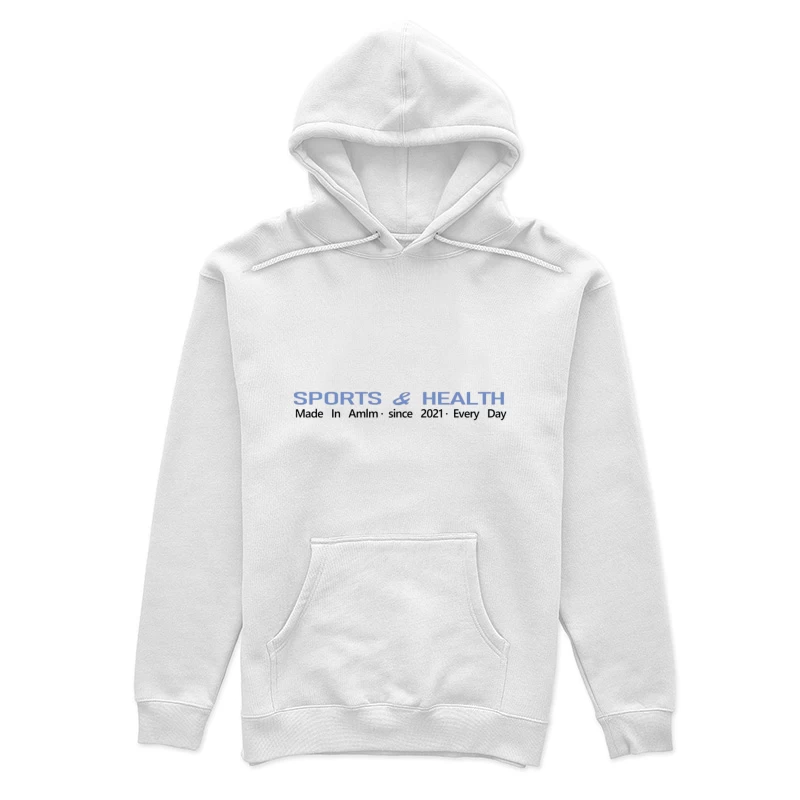 Sport und Gesundheit Logo Damen Pullover Hoodie