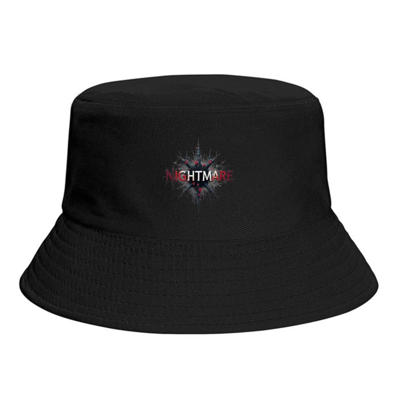 Nightmare Horror Graphic Design Bucket Hat