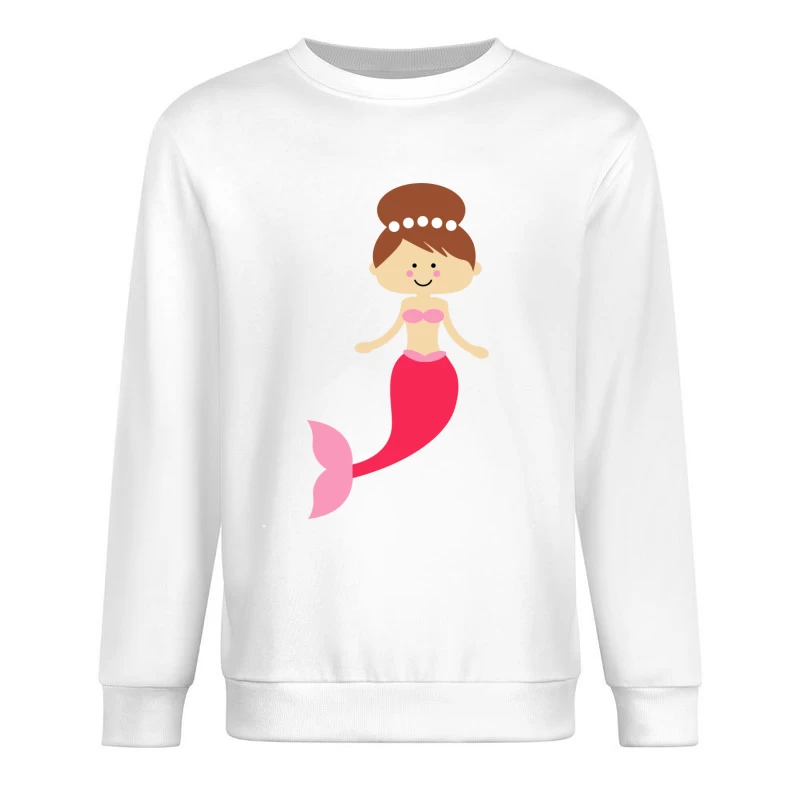 Illustration de sirène adorable Homme Sweat-shirt à enfiler