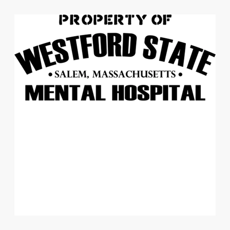 Westford State Mental Hospital Pin