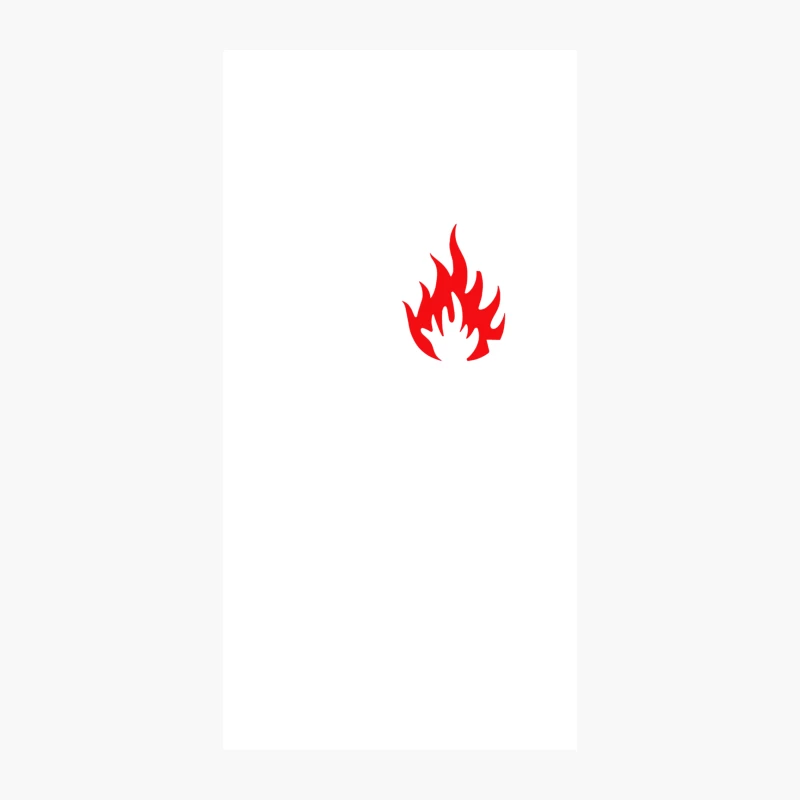 The Huf Is On Fire iPhone Case