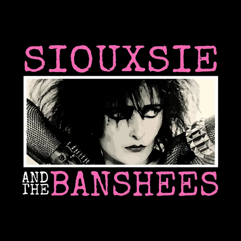 Siouxsie and the Banshees Gothic Punk Album Cover Mouse Pad