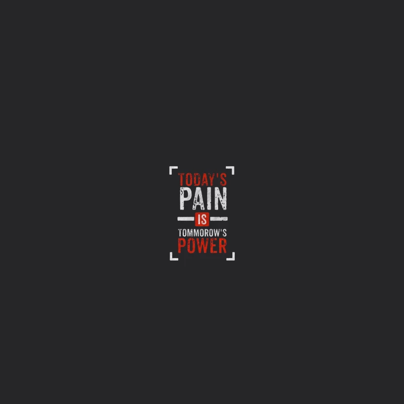 Inspirational Quote on Pain and Power Coffee Mug