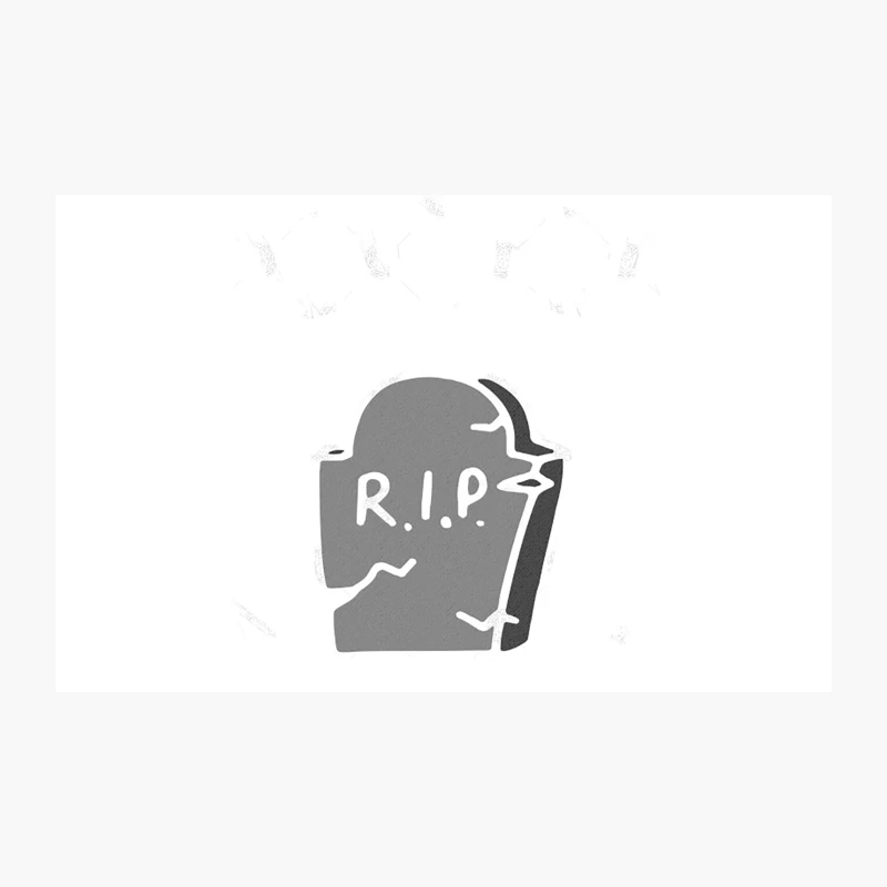 DEAD, BRB † Funny Nihilism Design Travel Mug