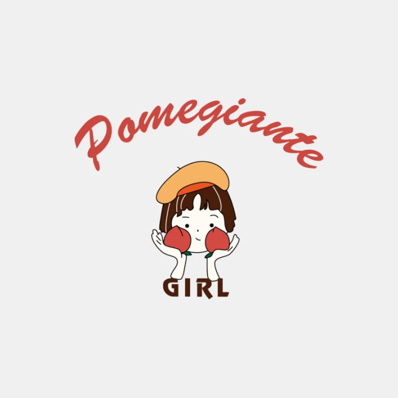 Pomegiante Mädchen Logo Herren Tanktops