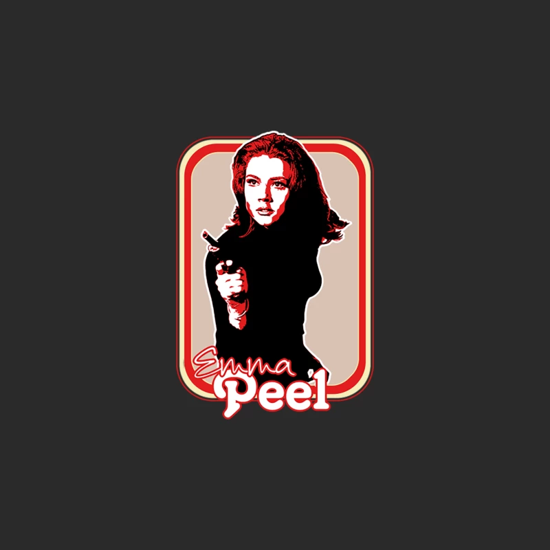 Emma Peel  Retro 60s Fan Art Design Baseball Cap