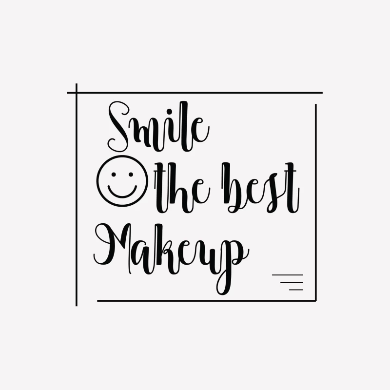Sourire, le meilleur maquillage Femme T-Shirt