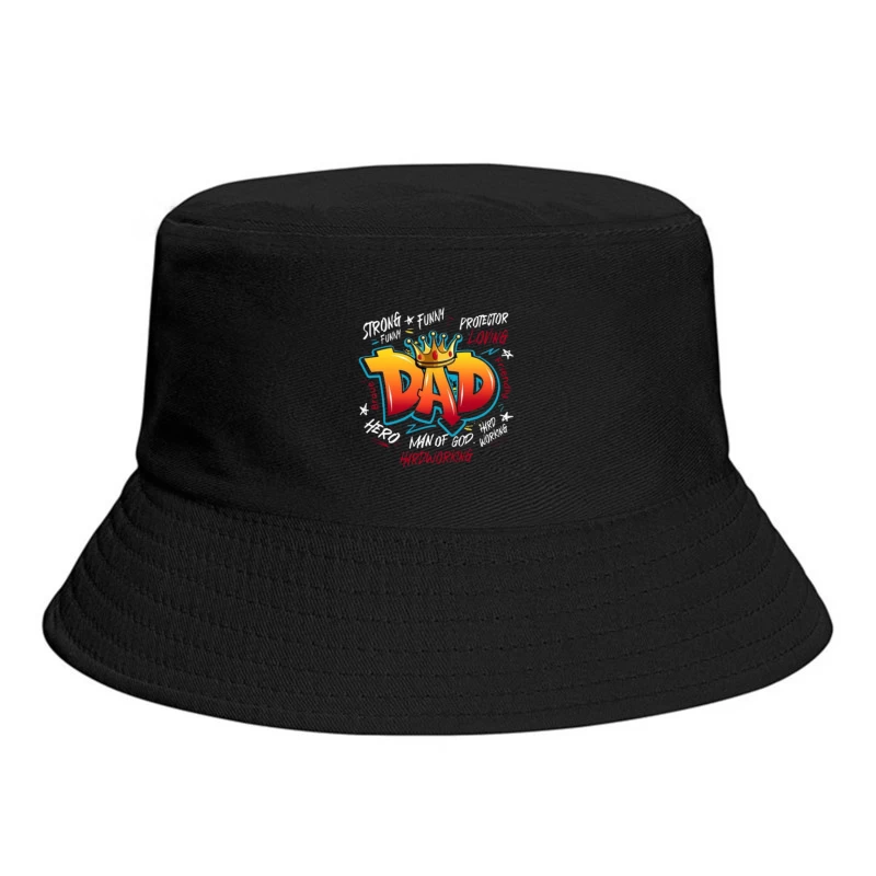 Dad Appreciation Design Bucket Hat