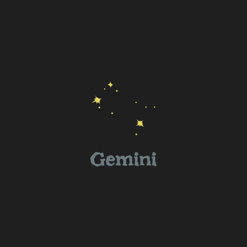 Gemini Sternbild Illustration Herren Tanktops
