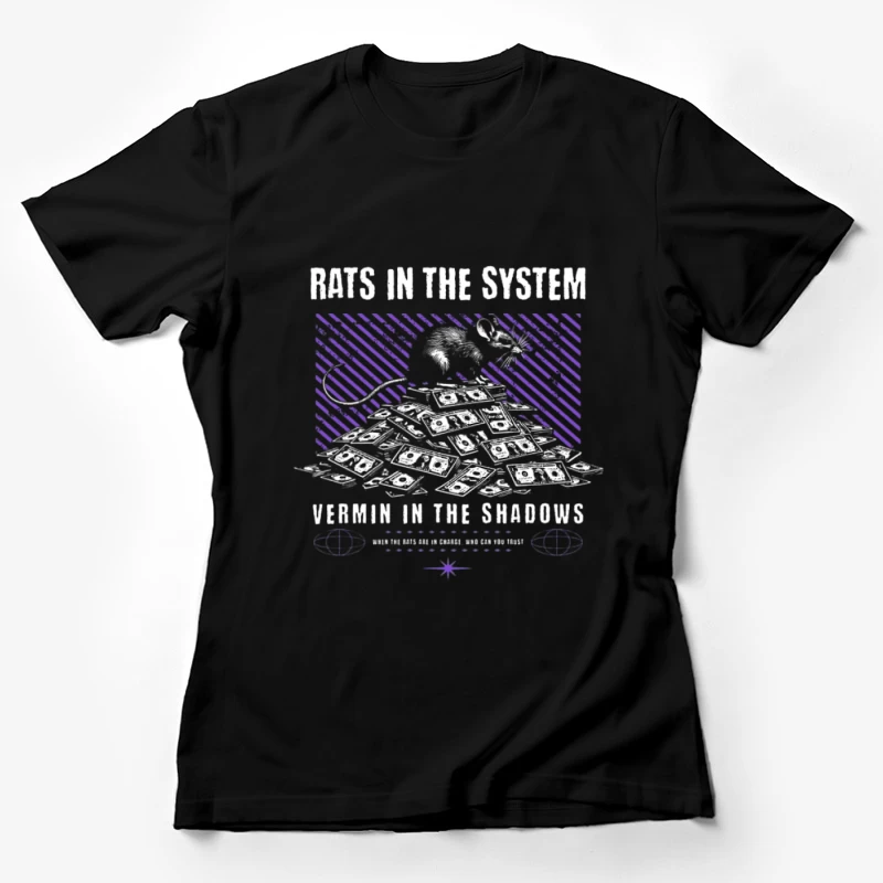 Ratten im System: Korruption im Schatten Damen T-Shirt