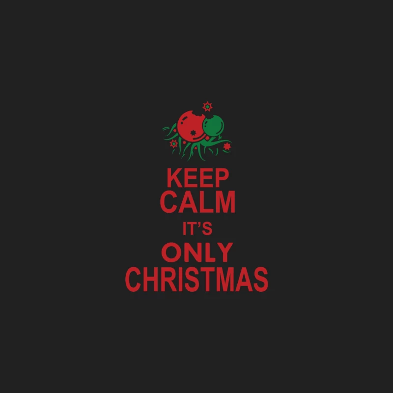 Keep Calm It_s Only Christmas Bucket Hat