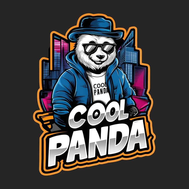 Cool panda design 03 Female Pullover Sweatshirt