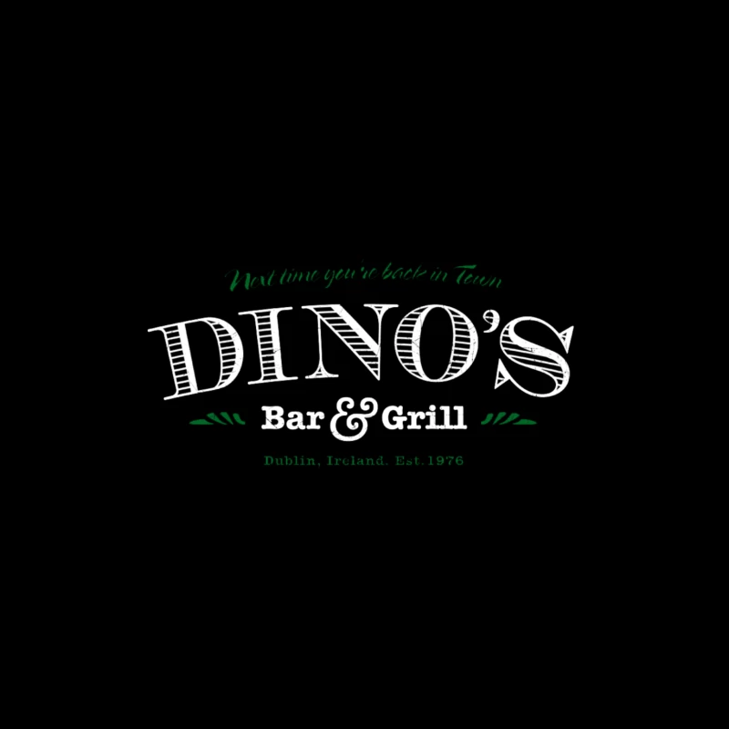 Dino's Bar And Grill Tapestry