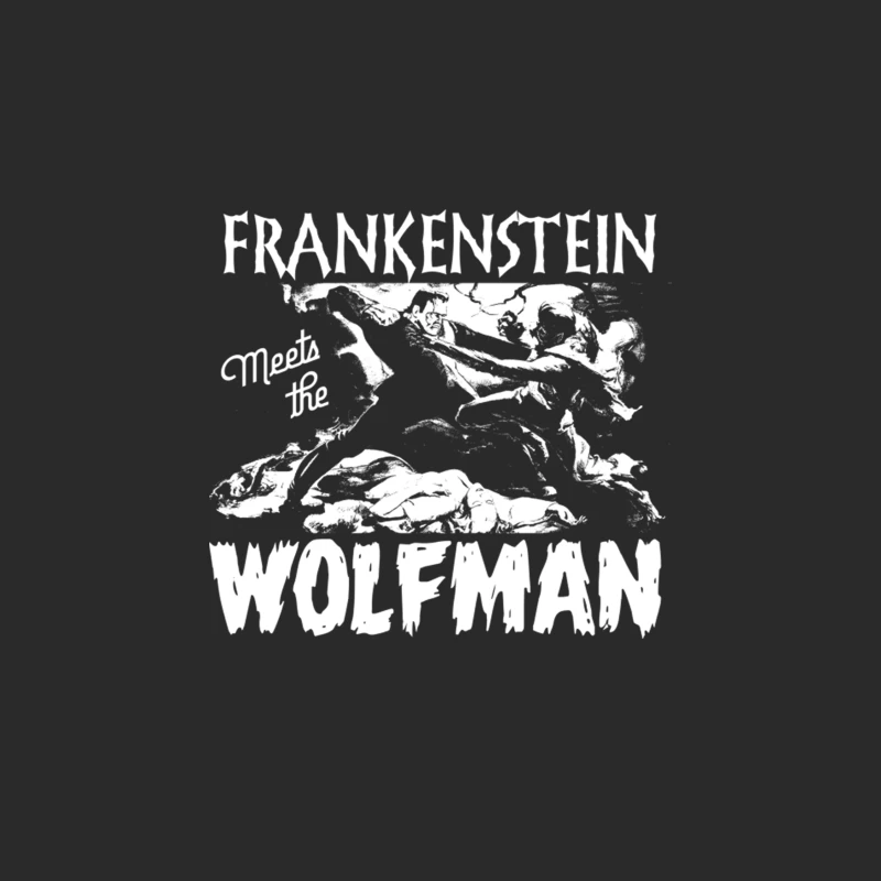 Frankenstein Meets the Wolfman Baseball Cap
