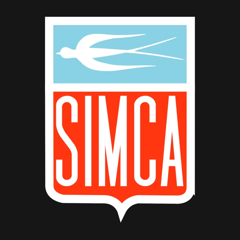 Vintage Simca old bird emblem 2 Male Long Sleeve T-Shirt