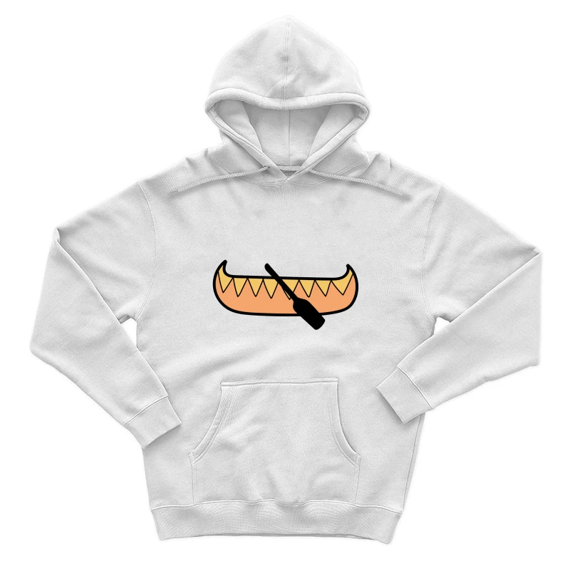 Canoë avec pagaie Homme Sweat à capuche