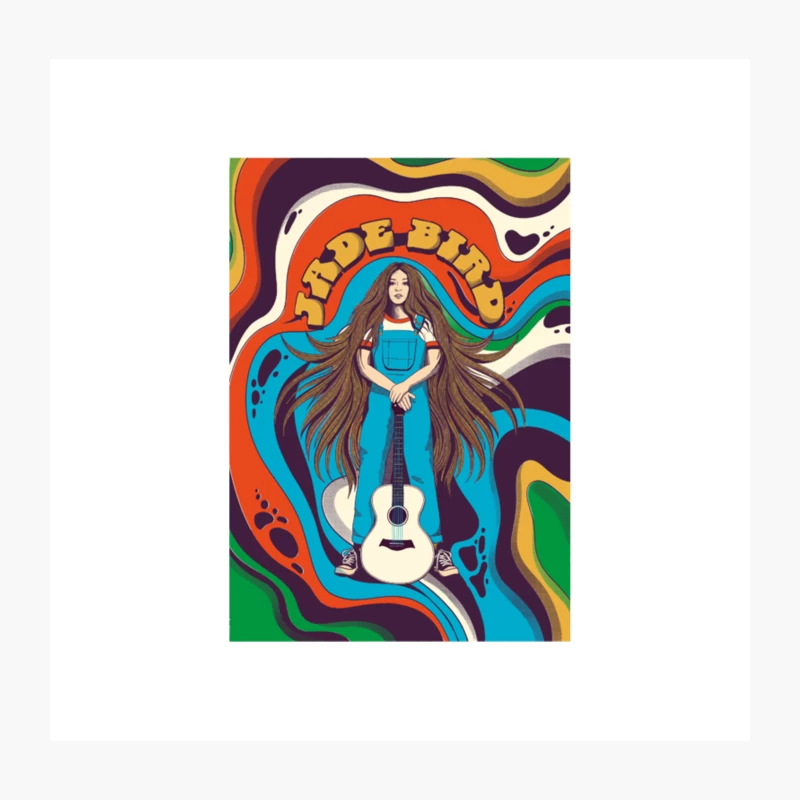 Jade Bird Throw Pillow