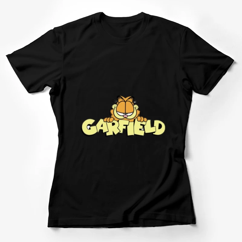 Garfield Comic-Logo Damen T-Shirt