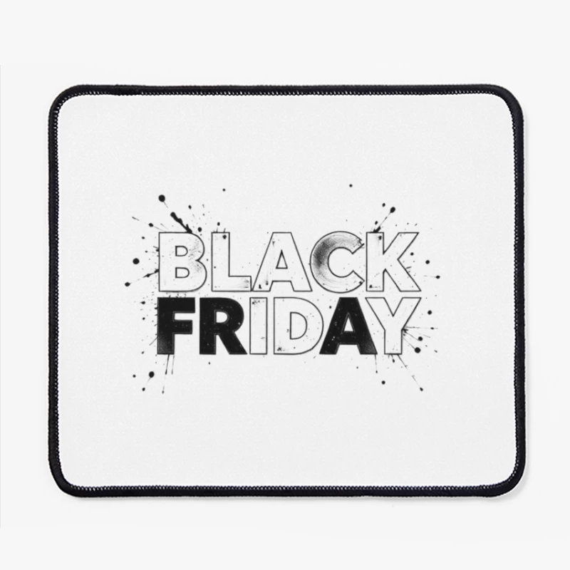 Black Friday Shopping Discounts and Promotions Mouse Pad
