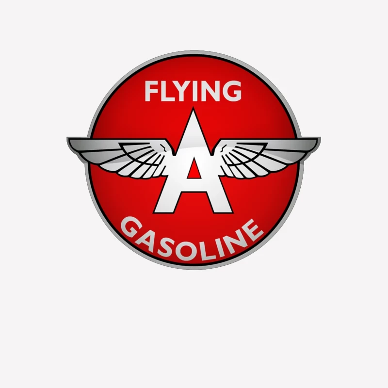 Vintage Flying A Gasoline Aviation Logo Female T-Shirt