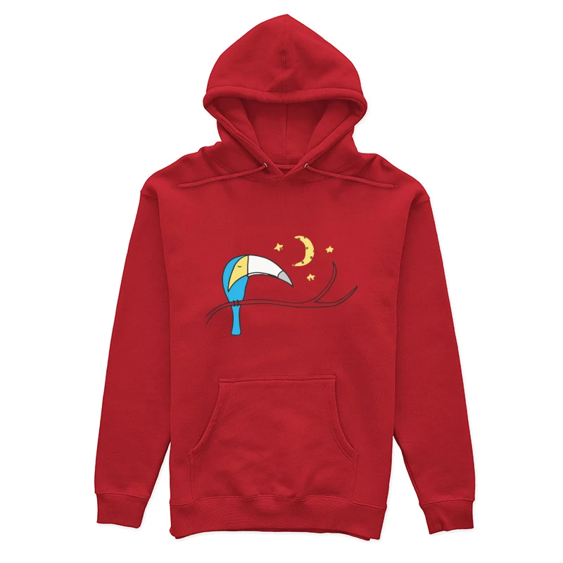 Toucan rêveur sous le clair de lune Femme Sweat à capuche