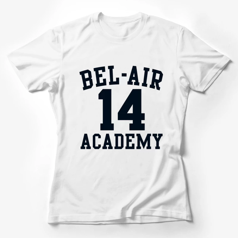 Bel-Air Academy Number 14 Athletic Jersey Design Female T-Shirt