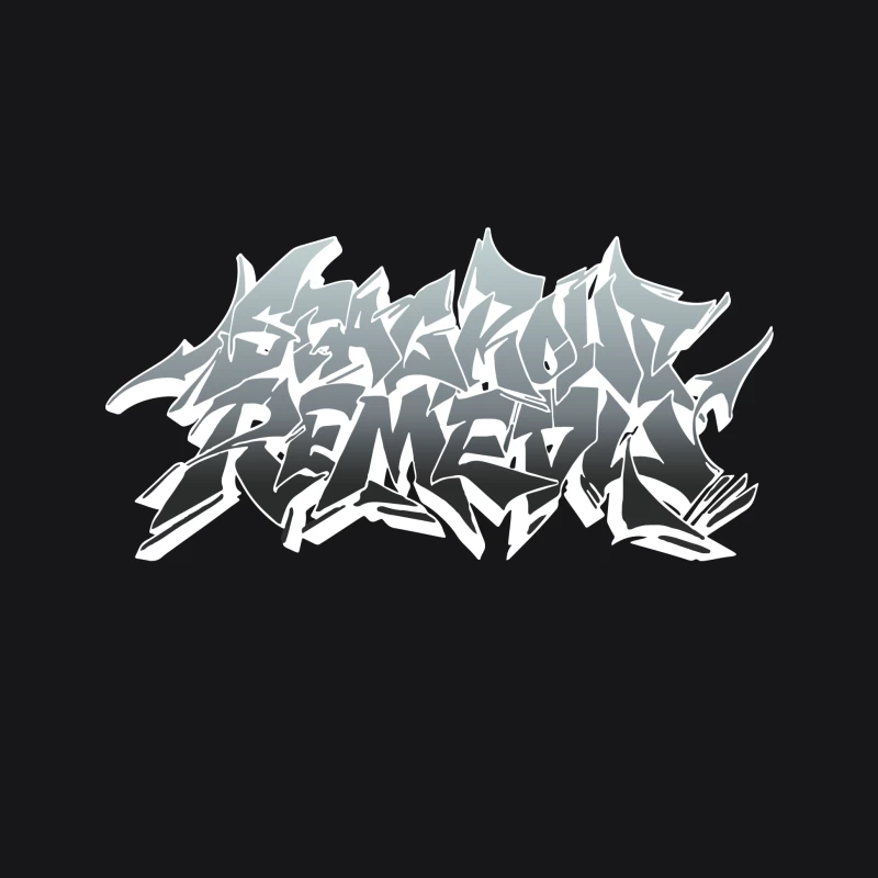 Graffiti-Stil-Design Damen Pullover Hoodie
