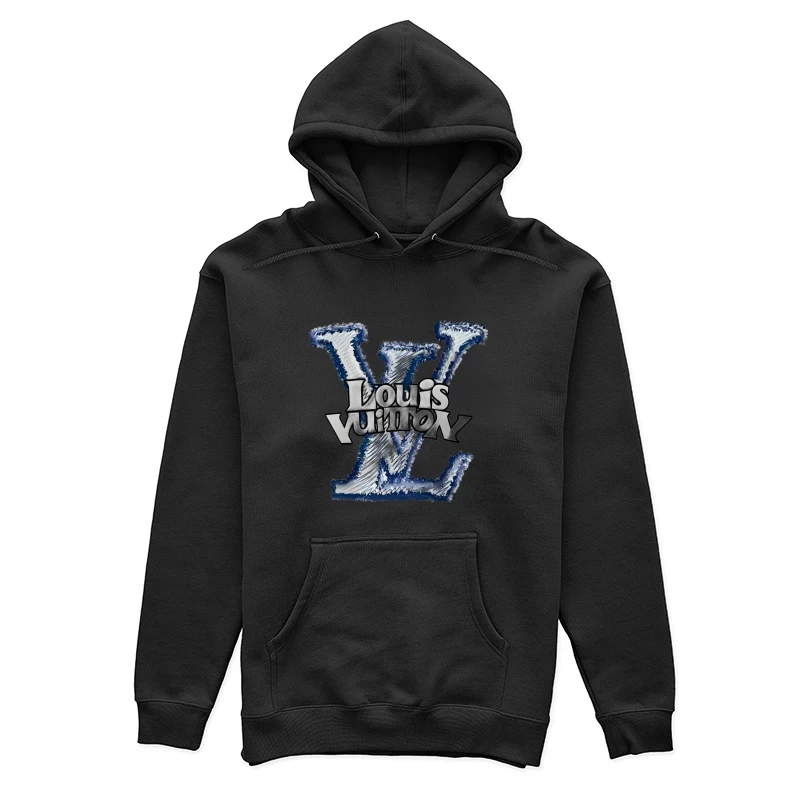Louis Vuitton Graffiti-Logo Design Damen Pullover Hoodie