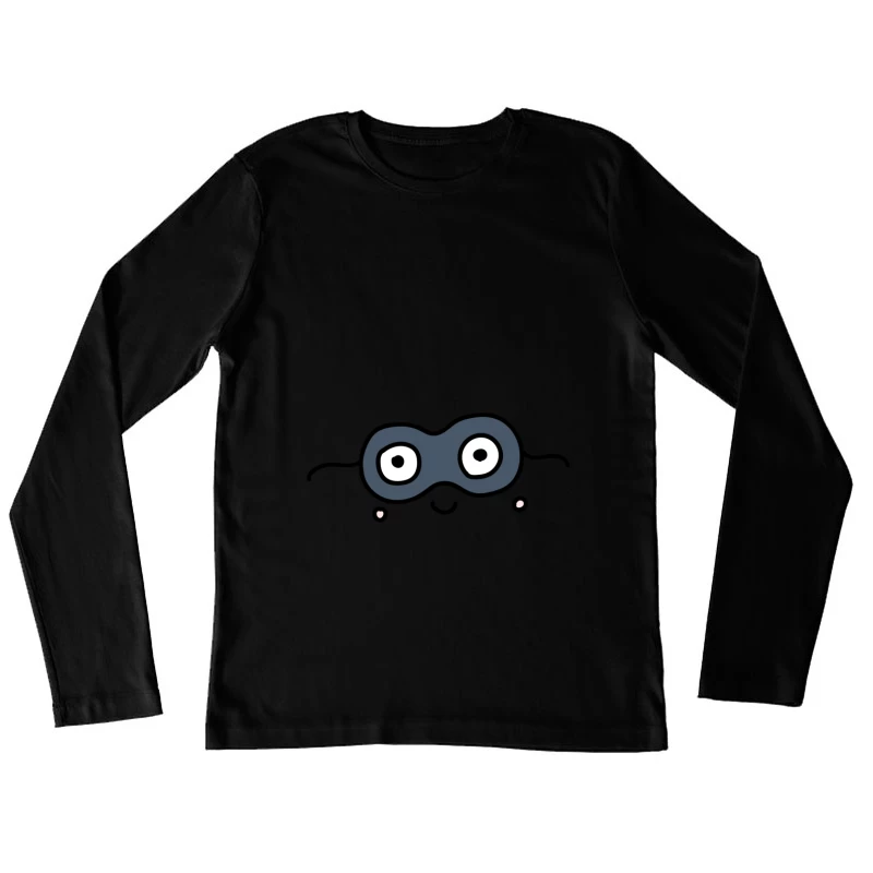 Masque de sommeil dessin animé Femme Manches Longues T-Shirt