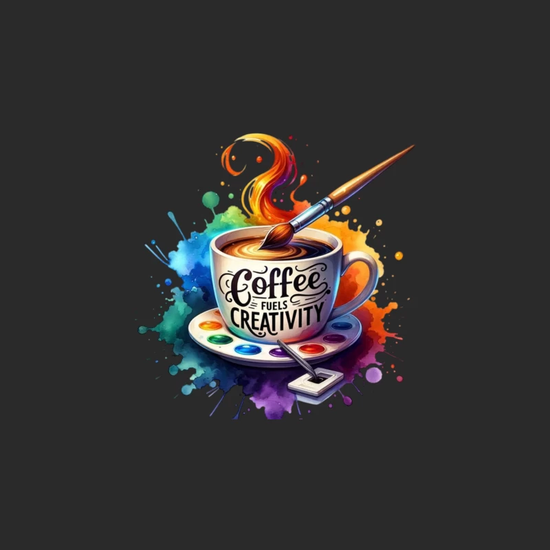 Coffee Fuels Creativity Baseball Cap
