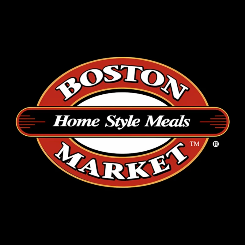 Boston Market Home Style Meals Restaurant Logo Pin