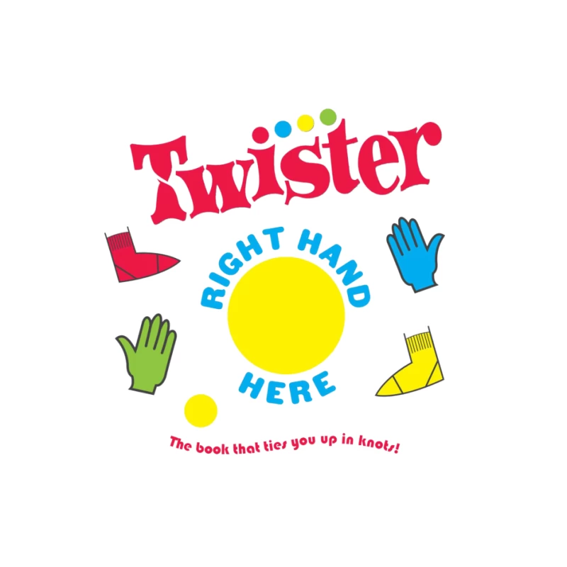 Twister Lets Play Game Pin