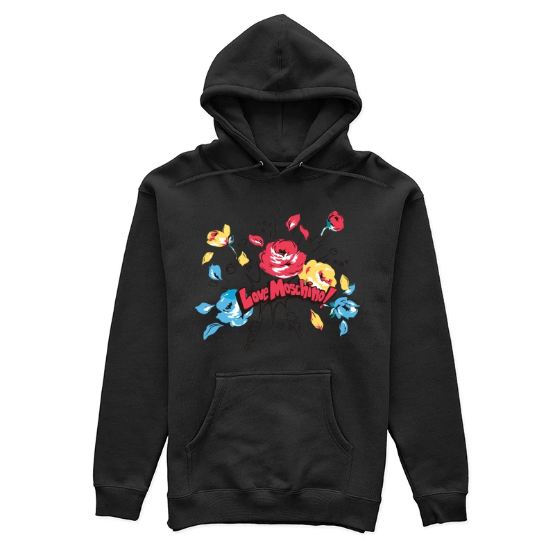 Blumendesign von Love Moschino Damen Pullover Hoodie