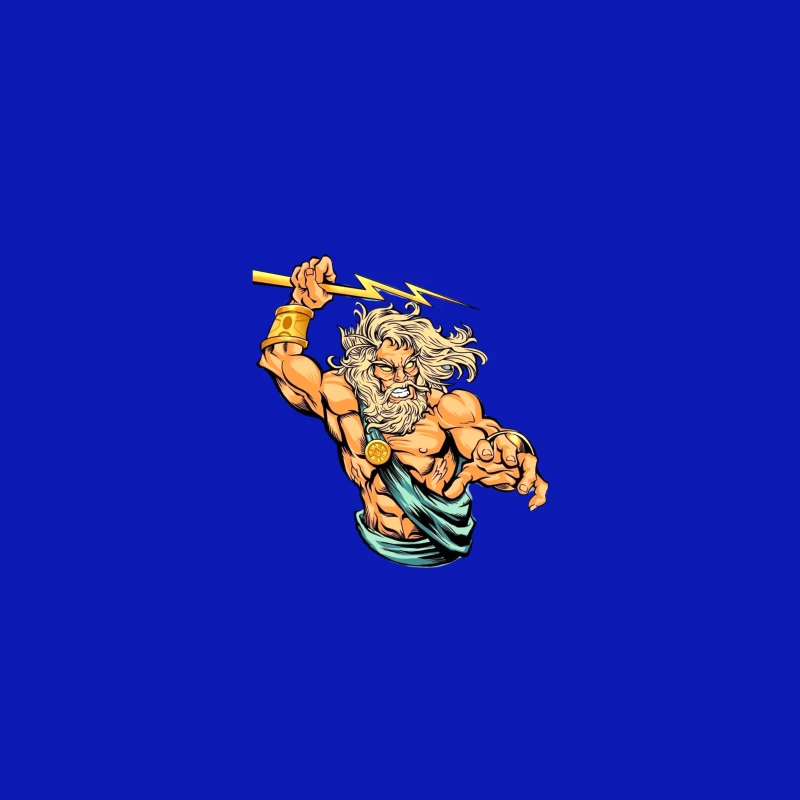 Zeus: The God of Lightning Travel Mug