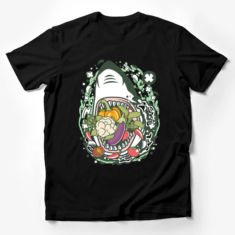 Requin végétarien gourmand Homme T-Shirt