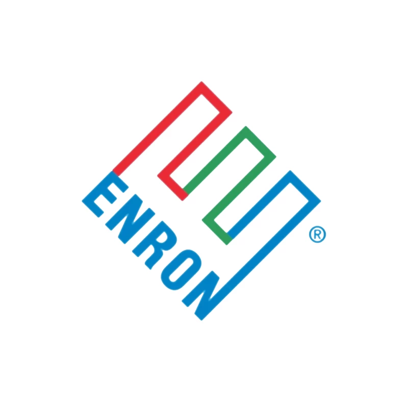 Enron Corporation Logo - Historic Energy Company Symbol Mouse Pad