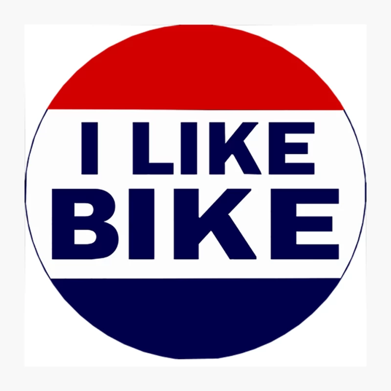 I Like Bike Pin