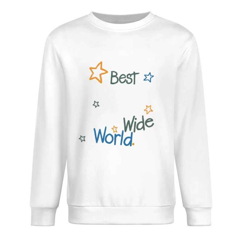 Beste Welt voller Sterne Herren Pullover Sweatshirt