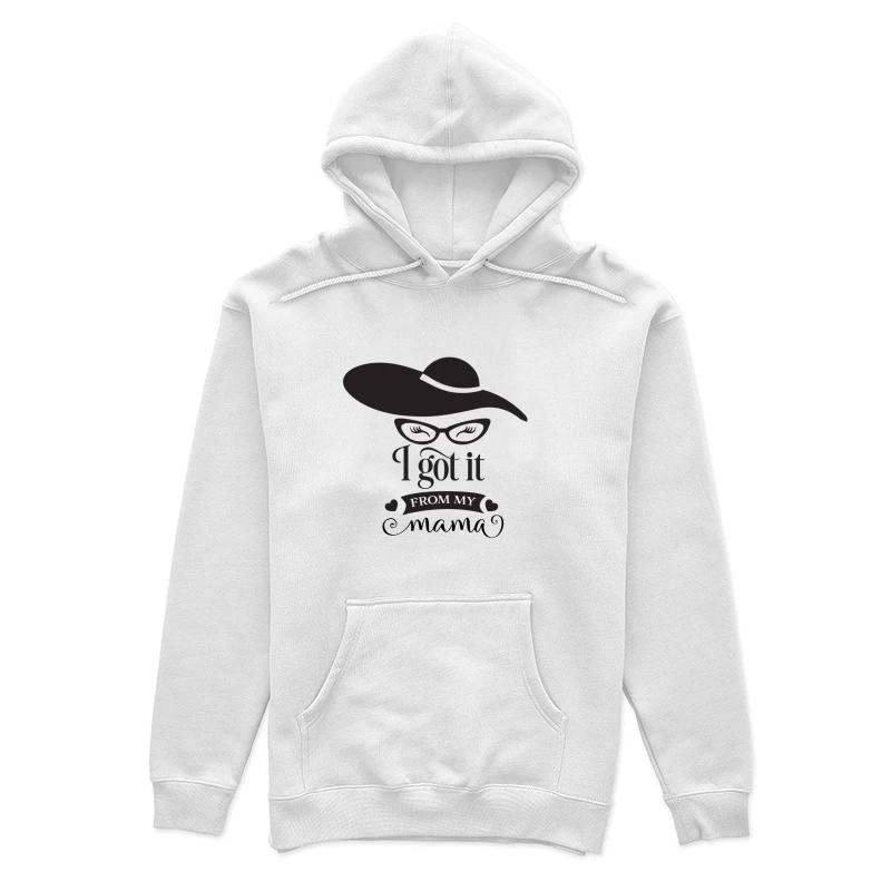 Style mystérieux avec un grand chapeau Femme Sweat à capuche