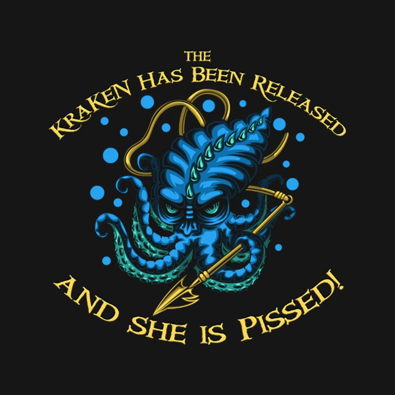 The Kraken Released Mouse Pad