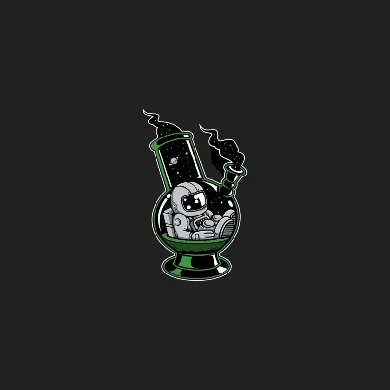 Cosmic Astronaut in a Bong Bucket Hat