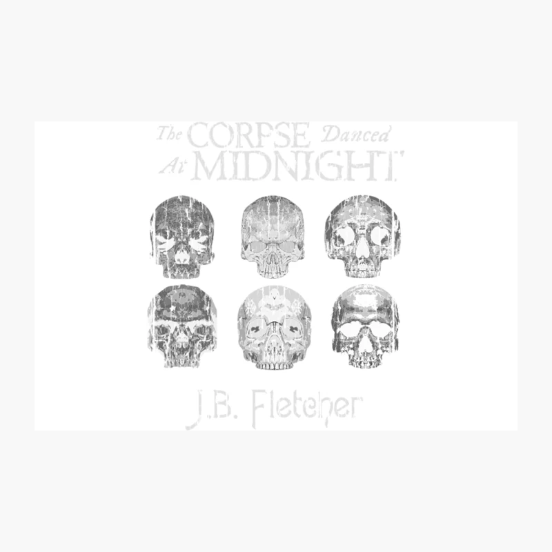 The Corpse Danced at Midnight book cover, distressed Travel Mug