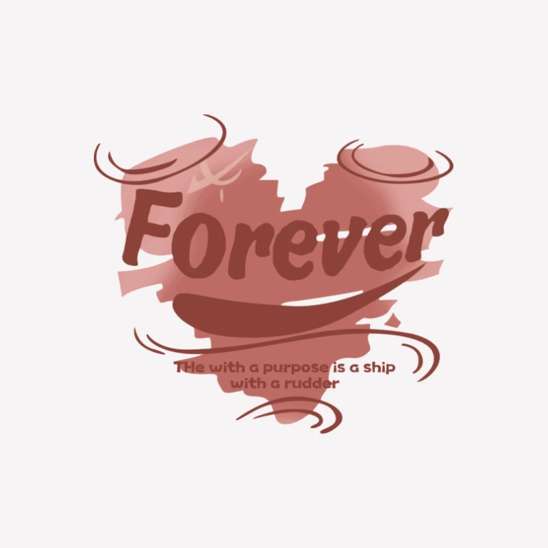 Herzdesign mit Spruch Herren T-Shirt
