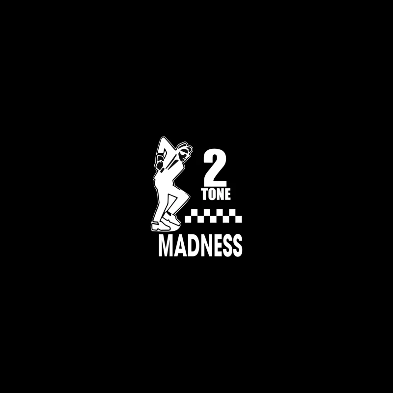 2 Tone Madness Band Logo with Dancing Mascot Coffee Mug