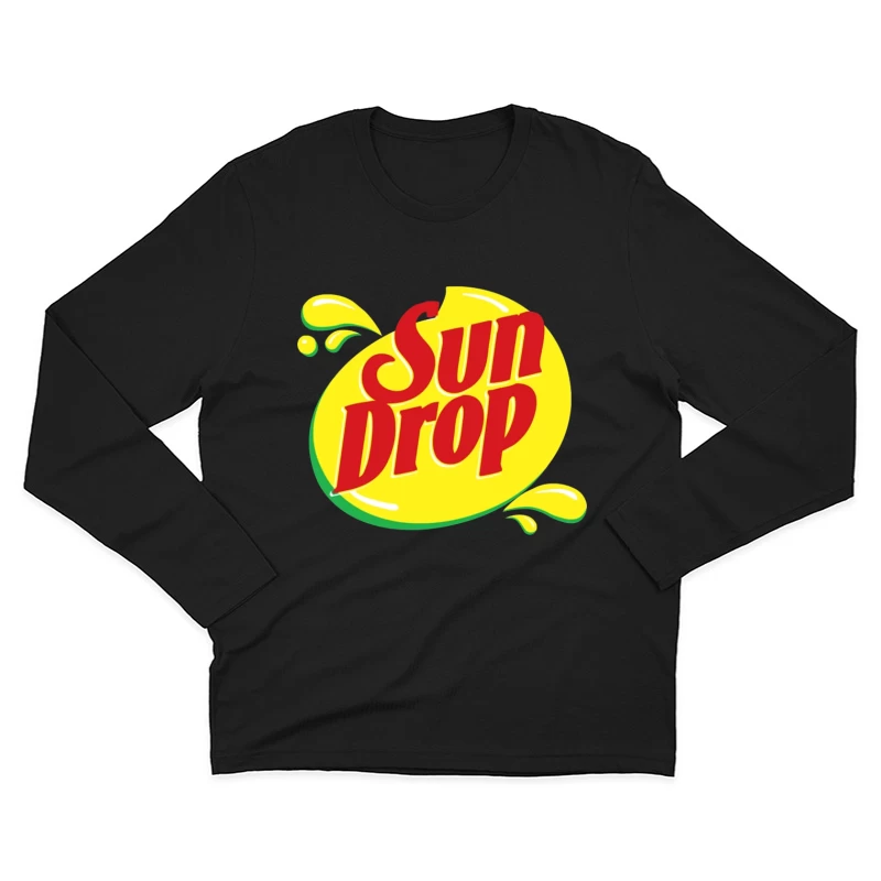 Sun Drop Soda Brand Vintage Logo Design Male Long Sleeve T-Shirt